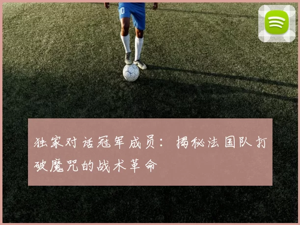 独家对话冠军成员:揭秘法国队打破魔咒的战术革命