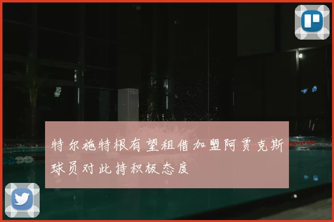 特尔施特根有望租借加盟阿贾克斯球员对此持积极态度