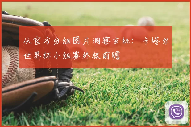 从官方分组图片洞察玄机:卡塔尔世界杯小组赛终极前瞻