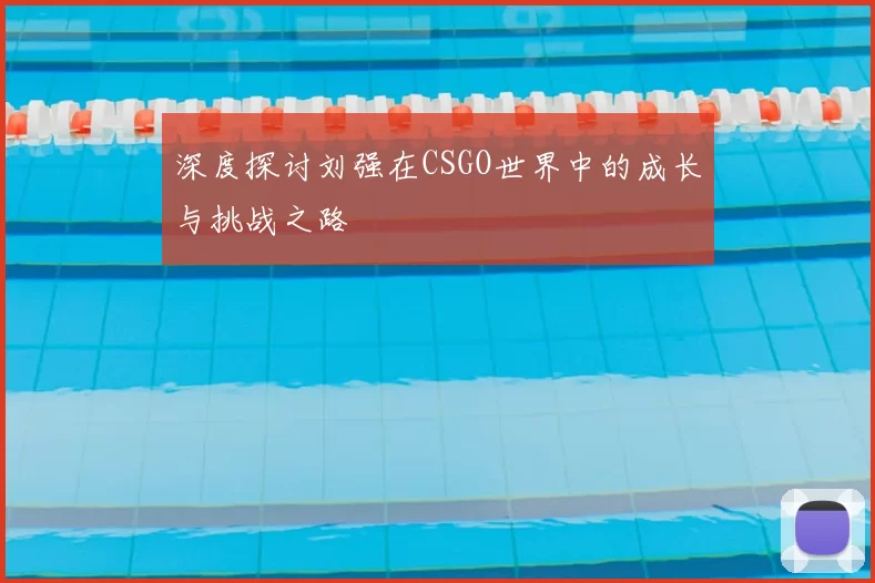 深度探讨刘强在CSGO世界中的成长与挑战之路