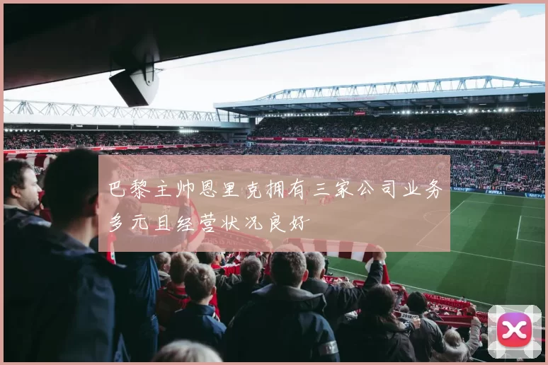 巴黎主帅恩里克拥有三家公司业务多元且经营状况良好